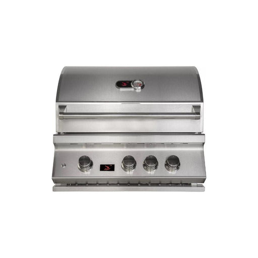 Whistler 28" 3-Burner Built-In Natural Gas Grill with Infrared Rear Burner