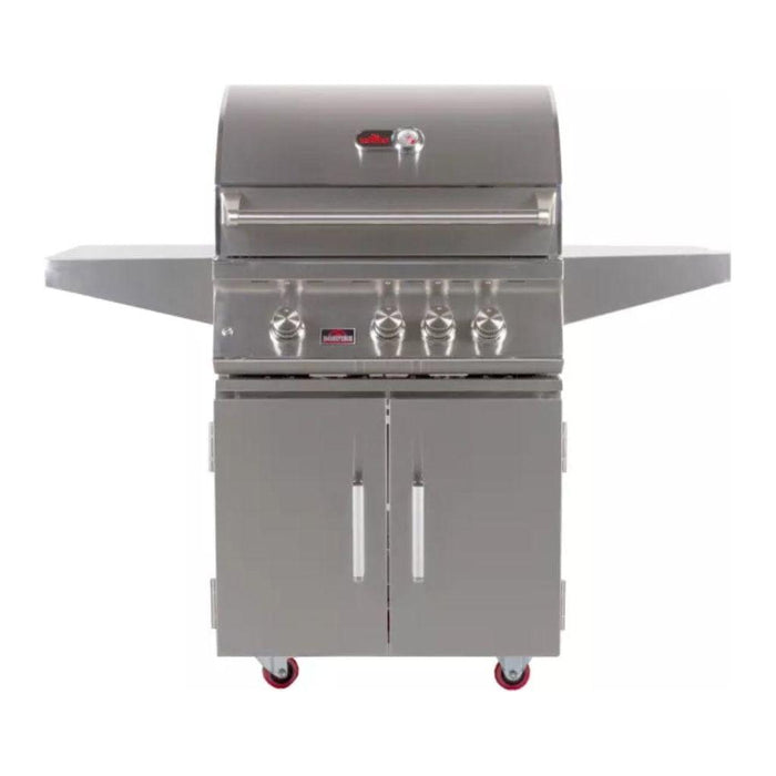 Whistler 28" 3-Burner Freestanding Natural Gas Grill with Infrared Rear Burner