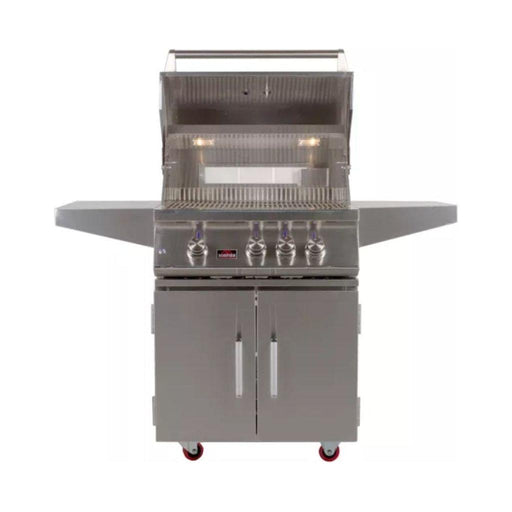 Whistler 28" 3-Burner Freestanding Natural Gas Grill with Infrared Rear Burner