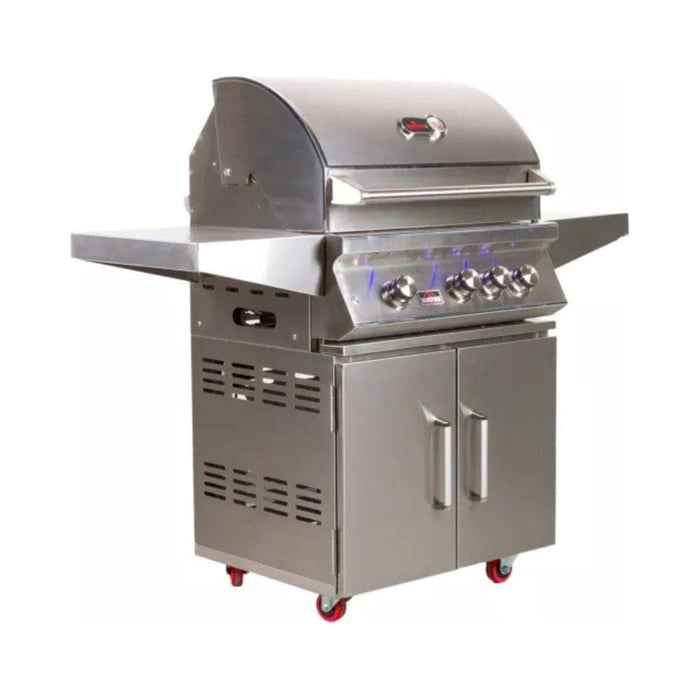 Whistler 28" 3-Burner Freestanding Natural Gas Grill with Infrared Rear Burner