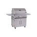 Whistler 34" 4-Burner Freestanding Natural Gas Grill with Infrared Rear Burner