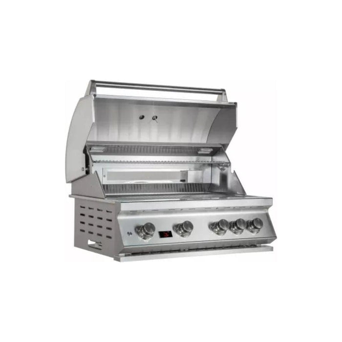 Whistler 34" Built-In 4-Burner Natural Gas Grill with Infrared Rear Burner