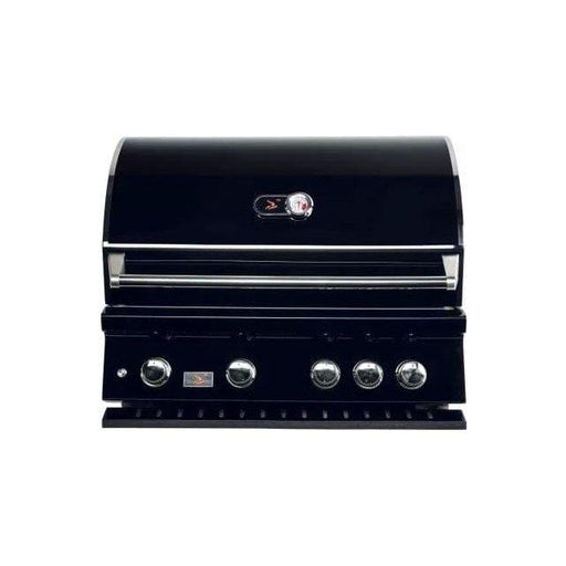 Whistler Black Series 34" 4-Burner Built-In Natural Gas Grill with Infrared Rear Burner