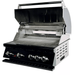 Whistler Black Series 34" 4-Burner Built-In Natural Gas Grill with Infrared Rear Burner