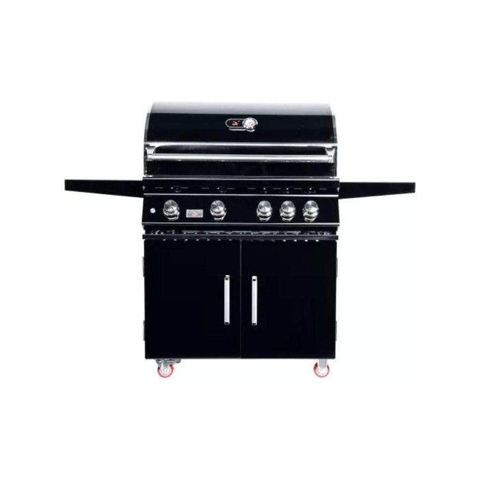 Whistler Black Series 34" 4-Burner Freestanding Propane Grill with Infrared Rear Burner