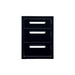 Whistler Black Series Vertical Triple Drawer