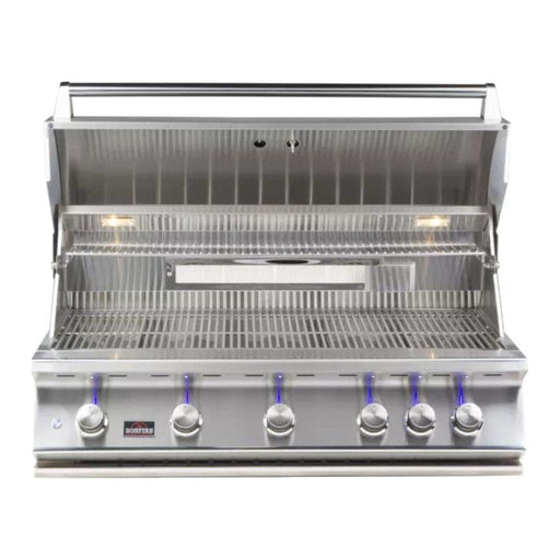 Whistler Prime 500 42" 5-Burner Built-In Natural Gas Grill with Infrared Rear Burner