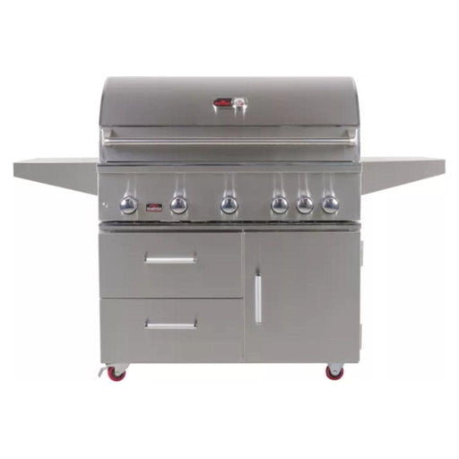 Whistler Prime 500 42" 5-Burner Freestanding Natural Gas Grill with Infrared Rear Burner