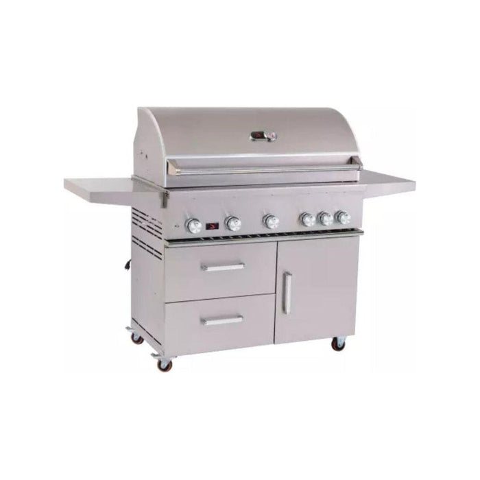 Whistler Prime 500 42" 5-Burner Freestanding Propane Grill with Infrared Rear Burner