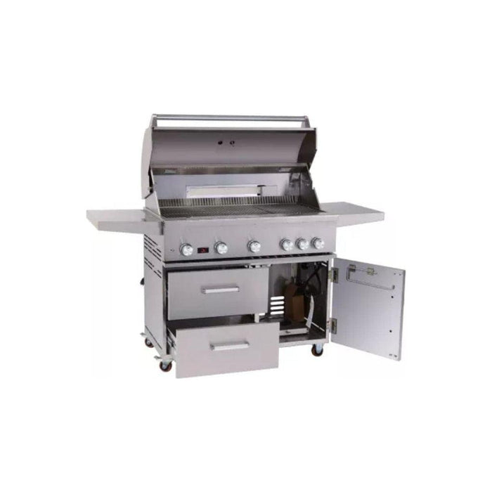 Whistler Prime 500 42" 5-Burner Freestanding Propane Grill with Infrared Rear Burner