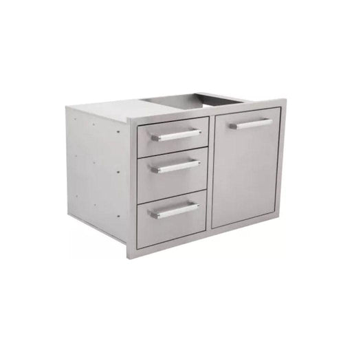 Whistler Triple Drawer & Trash Can Combo