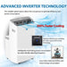 Whynter 12,000 BTU (10,000 BTU SACC) NEX Inverter Portable Air Conditioner, Dehumidifier