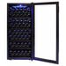 Whynter 124 Bottle Freestanding Wine Cabinet Refrigerator FWC-1201BB