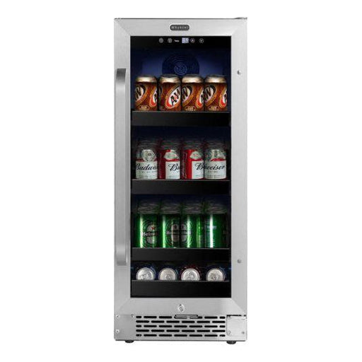 Whynter 15'' 80 Can Beverage Refrigerator Reversible Door Digital Control