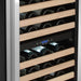 Whynter 164 Bottle Built-in Stainless Steel Dual Zone Compressor Wine Cooler BWR-1642DZ