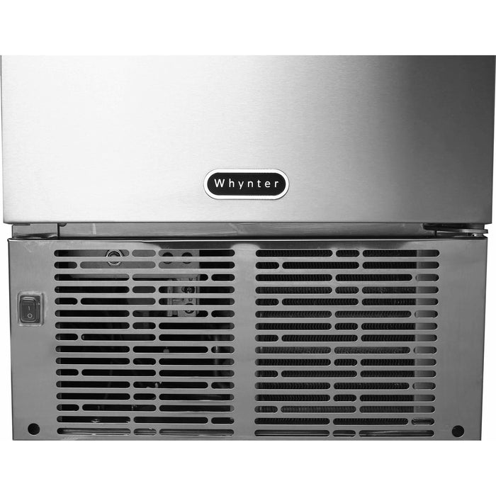 Whynter 23lb Daily Output 14in Undercounter Automatic Stainless Steel Marine Ice Maker MIM-14231SS