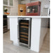 Whynter 28 bottle Dual Temperature Zone Built-In Wine Refrigerator BWR-281DZ