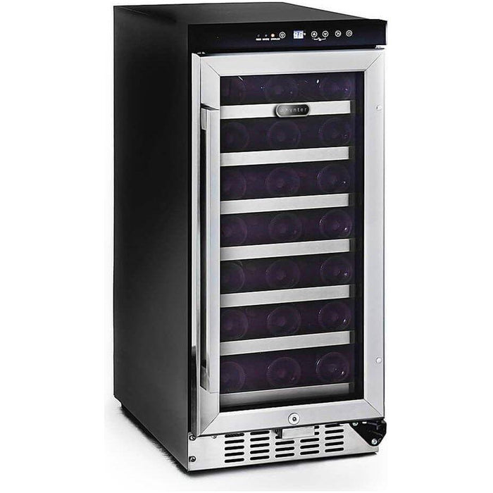 Whynter 33 Bottle Compressor Built-In Wine Refrigerator BWR-33SD