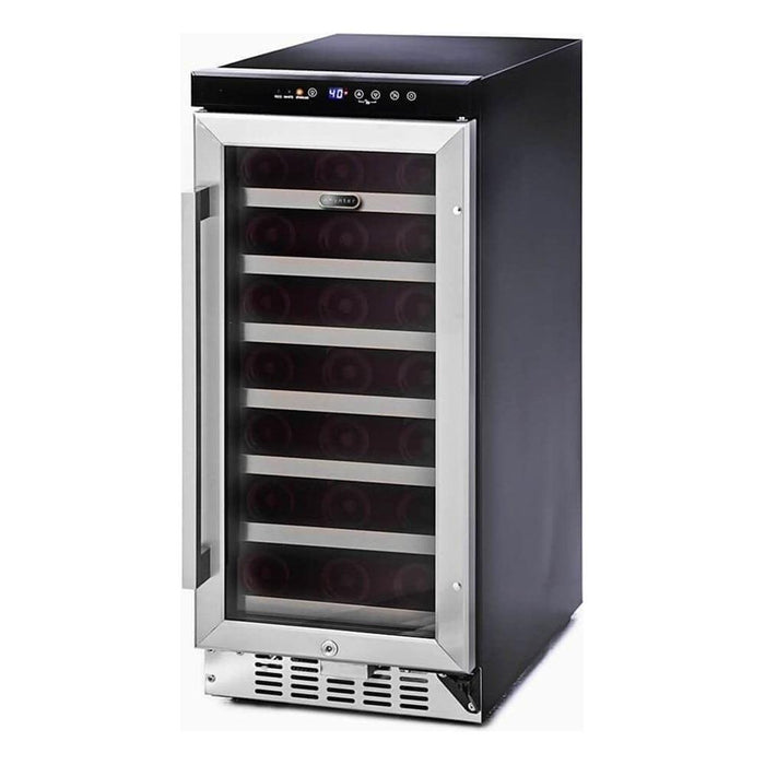 Whynter 33 Bottle Compressor Built-In Wine Refrigerator BWR-33SD