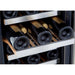 Whynter 33 Bottle Compressor Built-In Wine Refrigerator BWR-33SD