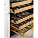 Whynter 46 bottle Dual Temperature Zone Built-In Wine Refrigerator BWR-462DZ