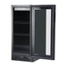 Whynter Black Glass 80-can Capacity 3.4 cu ft. Built-in Beverage Refrigerator BBR-801BG