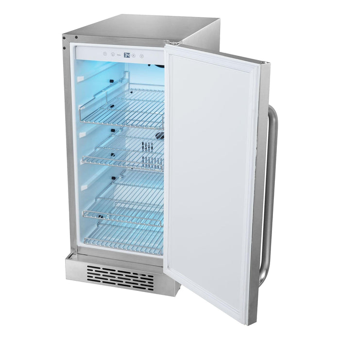 Whynter Stainless Steel 3.0 cu. ft. Indoor/Outdoor Beverage Fridge BOR-326FS