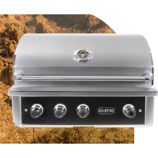 Wildfire Ranch PRO 36" Built-In Gas Grill 304 SS - NG