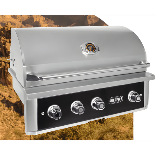 Wildfire Ranch PRO 36" Built-In Gas Grill 304 SS - NG