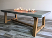 Workshop Cast Concrete Dining Table (OFG201)