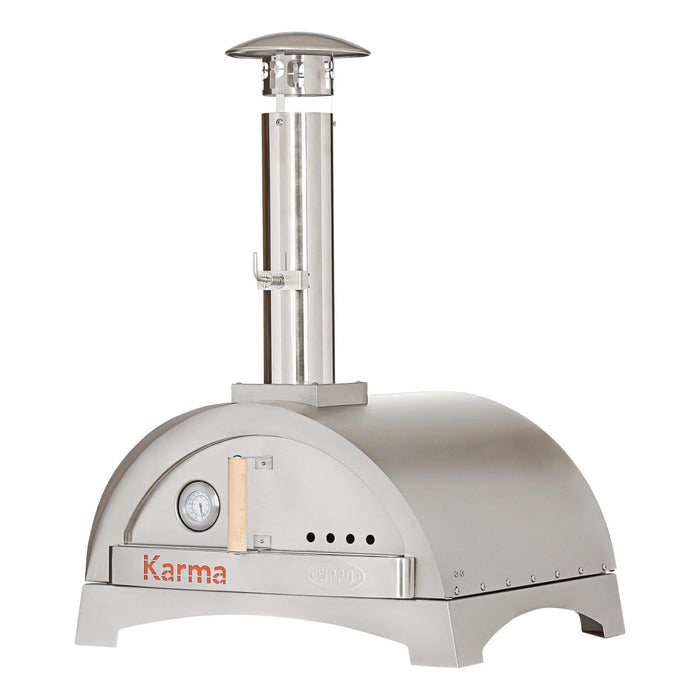 WPPO Karma 25" Wood Fired Pizza Oven with Base WKK-01S-304