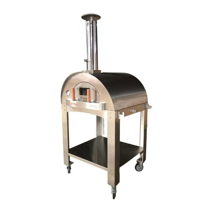 WPPO Stainless Steel Cart For Karma 32" Pizza Oven WKCT-2S