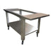 WPPO Stainless Steel Cart For Karma 55" Pizza Oven WKCT-4S