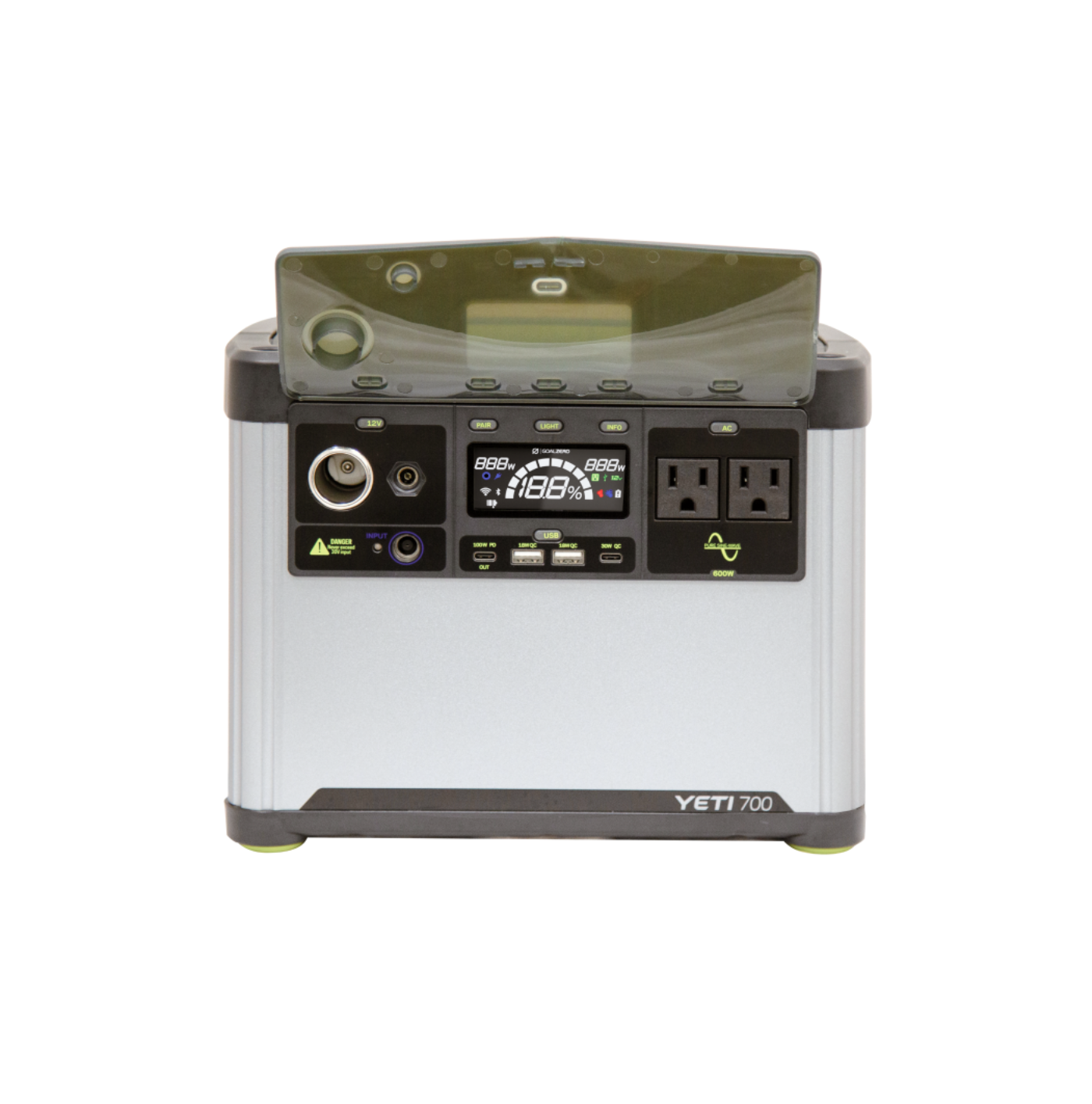 Goal Zero Yeti 700 + Boulder 100 BC Solar Generator - 44579