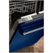 ZLINE 18 in. Top Control Dishwasher In Blue Gloss Stainless Steel DW-BG-18