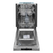 ZLINE 18 in. Top Control Dishwasher In DuraSnow Stainless Steel with Stainless Steel Tub DW-SN-18