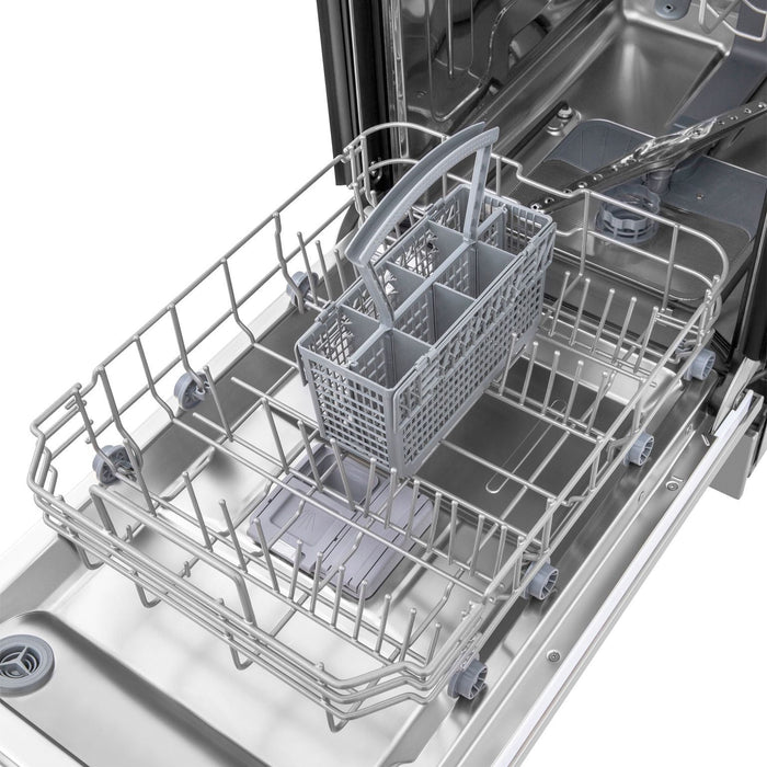 ZLINE 18 in. Top Control Dishwasher In DuraSnow Stainless Steel with Stainless Steel Tub DW-SN-18