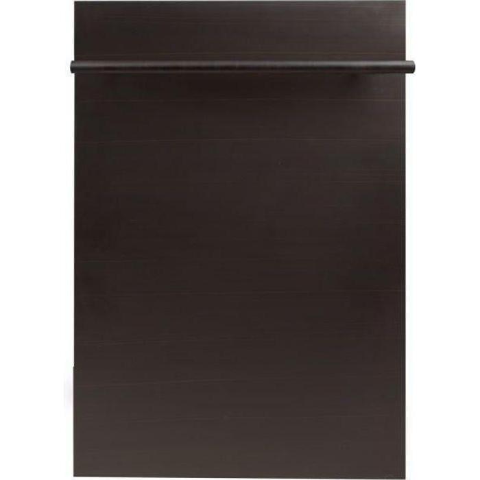 ZLINE 18 in. Top Control Dishwasher In Oil-Rubbed Bronze with Stainless Steel Tub DW-ORB-18