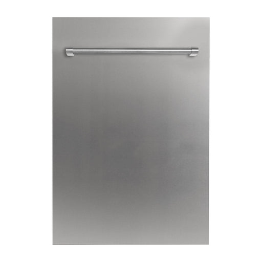 ZLINE 18 in. Top Control Dishwasher with Traditional Handle in Stainless Steel DW-304-H-18