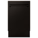 ZLINE 18 in. Top Control Tall Dishwasher In Oil Rubbed Bronze with 3rd Rack DWV-ORB-18