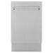 ZLINE 18 in. Top Control Tall Dishwasher In Stainless Steel with 3rd Rack DWV-304-18