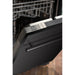 ZLINE 18 Inch Compact Black Stainless Steel Top Control Dishwasher with Stainless Steel Tub and Modern Style Handle DW-BS-H-18