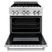 ZLINE 2-Piece Appliance Package - 30 In. Dual Fuel Range, Over-the-Range Microwave, 2KP-RAOTRH30