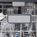 ZLINE 24 In. Monument Series 3rd Rack Top Touch Control Dishwasher in DuraSnow® Stainless Steel, 45dBa, DWMT-SN-24