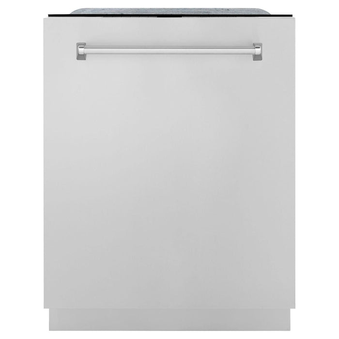 ZLINE 24 In. Monument Series Dishwasher in Stainless Steel with Top Touch Control, DWMT-304-24