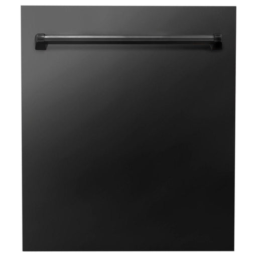 ZLINE 24 in. Top Control Dishwasher in Black Stainless Steel DW-BS-24