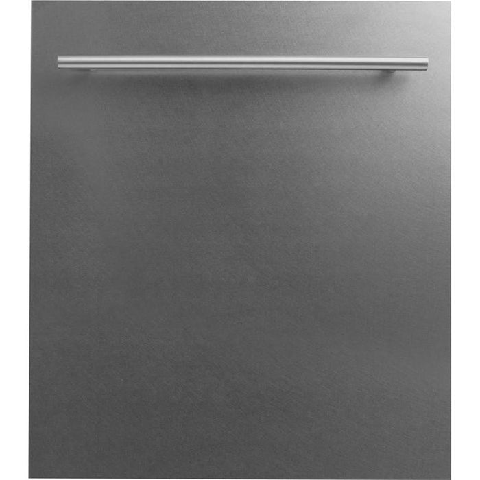 ZLINE 24 in. Top Control Dishwasher in DuraSnow Finished Stainless Steel with Stainless Steel Tub DW-SN-24