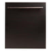 ZLINE 24 in. Top Control Dishwasher Oil-Rubbed Bronze with Stainless Steel Tub DW-ORB-24