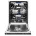 ZLINE 24 in. Top Control Tall Tub Dishwasher In DuraSnow Stainless Steel and 3rd Rack DWV-SN-24