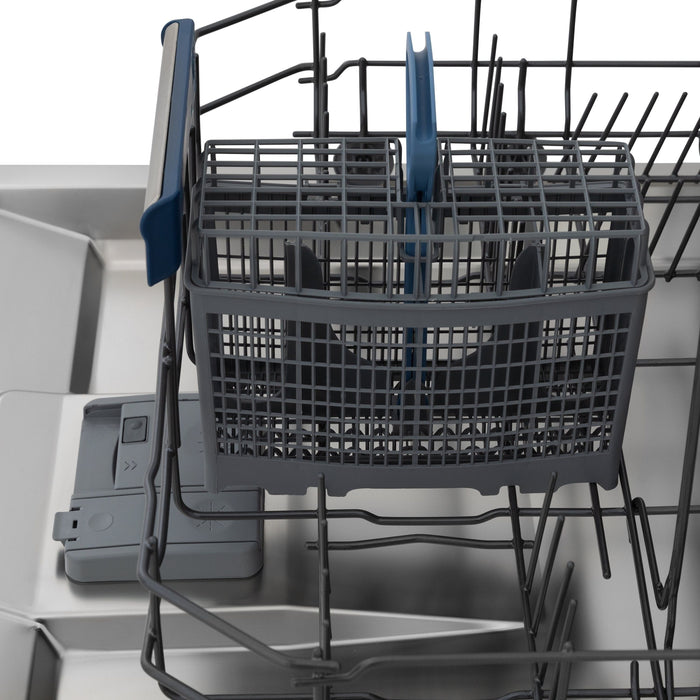 ZLINE 24 in. Top Control Tall Tub Dishwasher In DuraSnow Stainless Steel and 3rd Rack DWV-SN-24